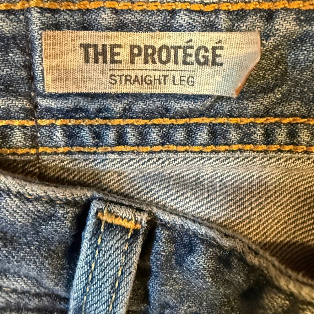 AG Adriano Goldschmied The Protégé Straight Leg Jeans Men’s 34x32 Dark Wash - Picture 4 of 7